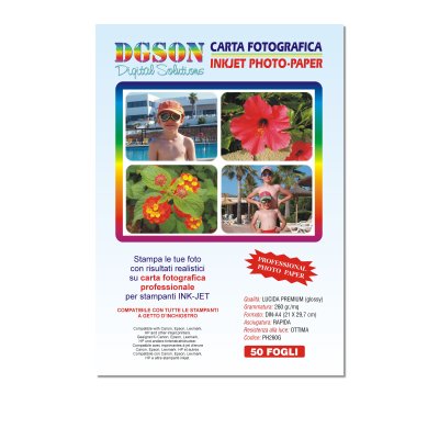 Carta fotografica inkjet per fotografie digitali professionale
